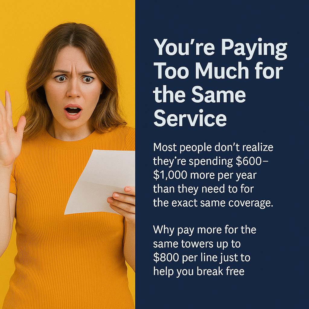 You’re Paying Too Much for the Same Service