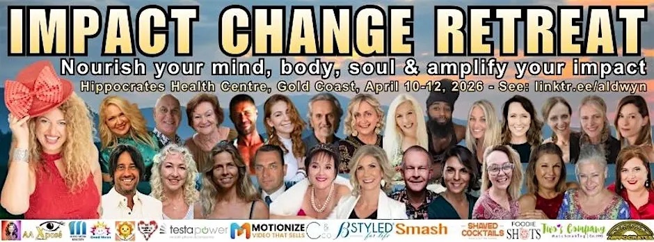 Impact Change Retreat at Flourish Wellness Centre — featuring all speakers