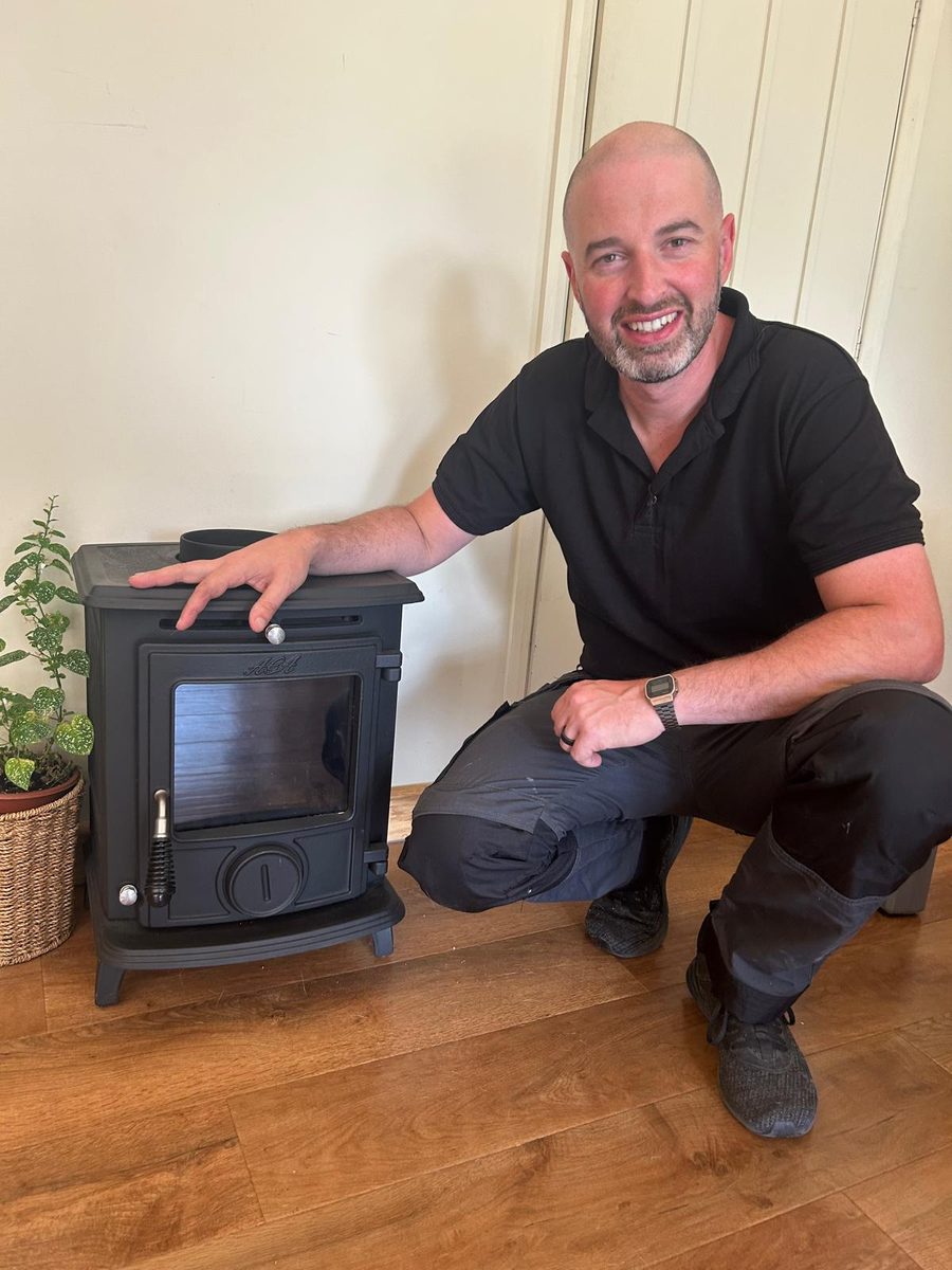 Graham Johns, HETAS registered chimney sweep based in Haughley