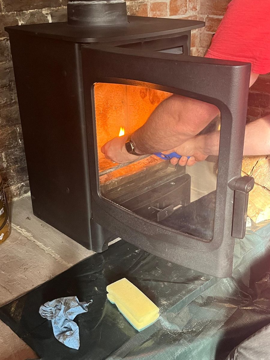 Wood burner and stove servicing