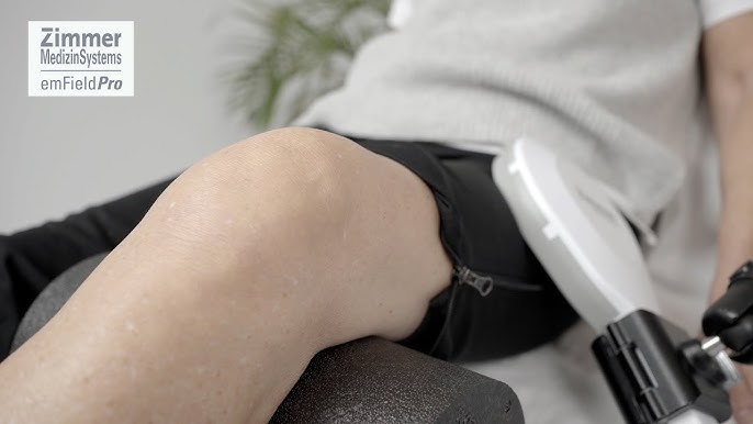 Person experiencing hip pain