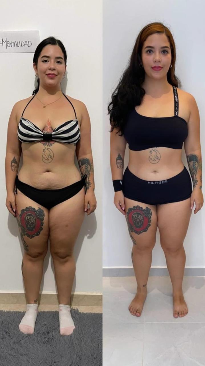 Daniela Guerrero, antes y despu&eacute;s de su Reto de Transformaci&oacute;n