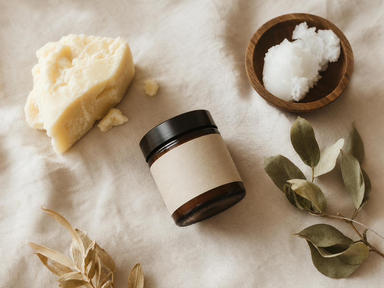 Two Leaf Baby Lotion - preservative free baby lotion with shea butter and coconut oil