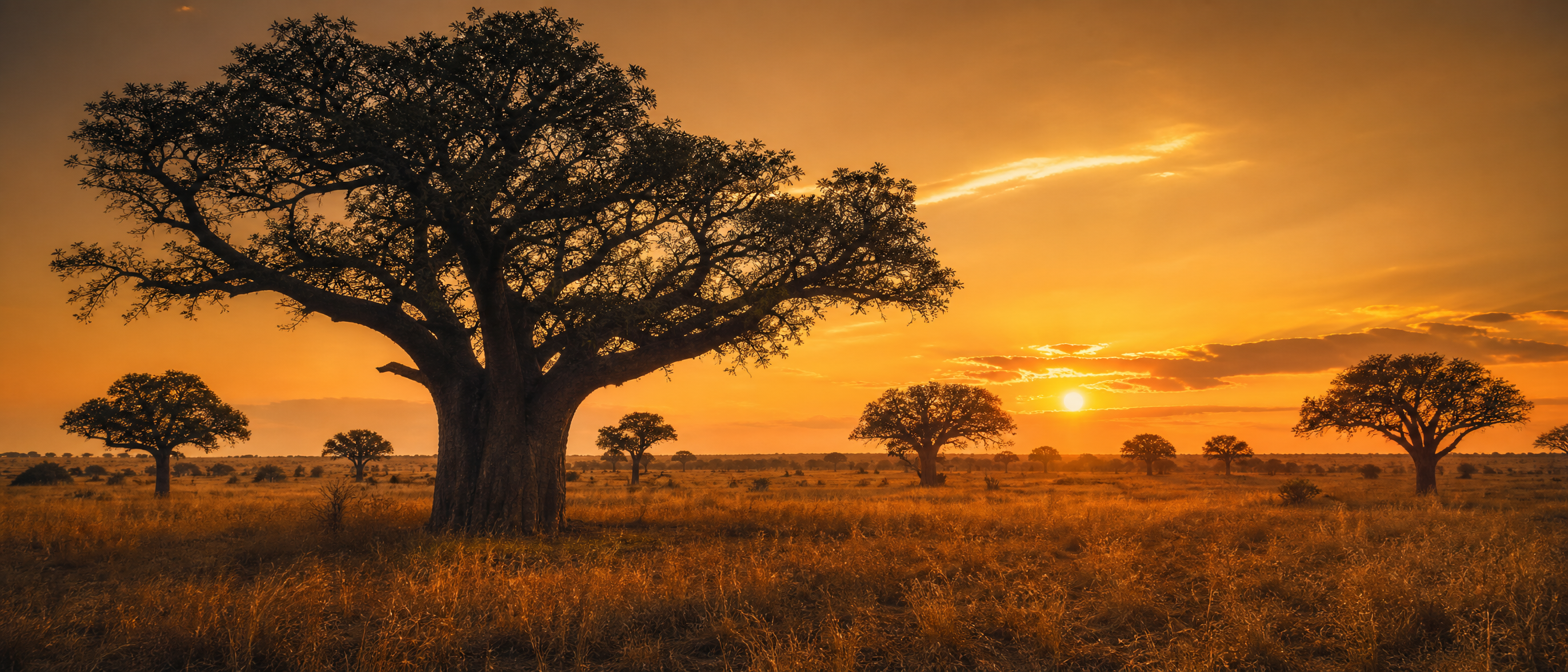 West African savanna - home of the shea tree