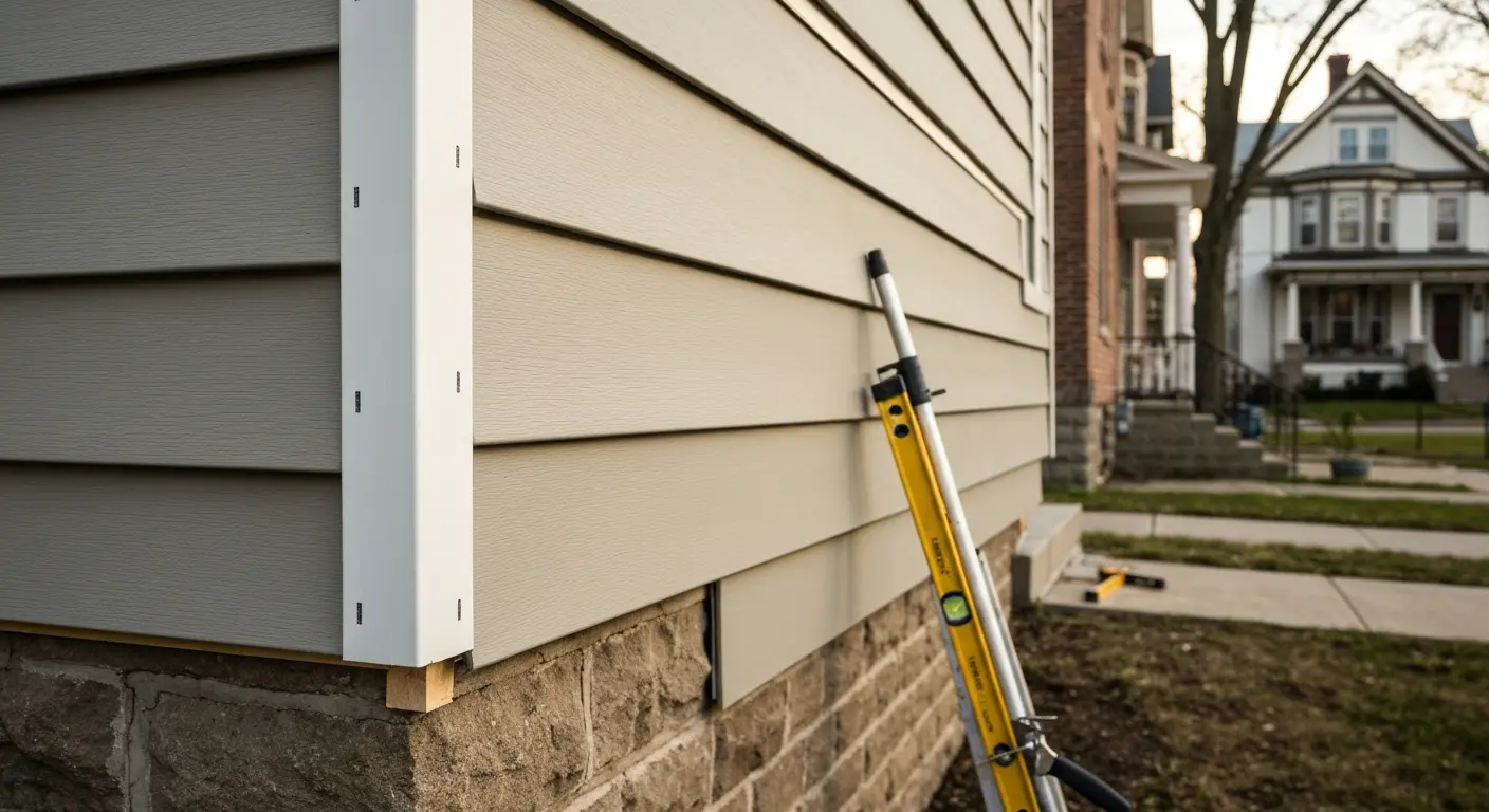 Vinyl and fiber cement siding