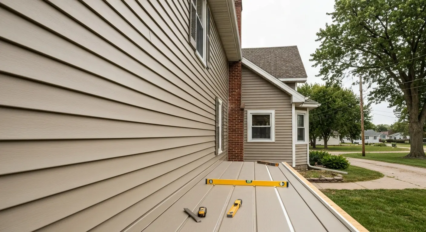 Siding replacement in Luxemburg Wisconsin
