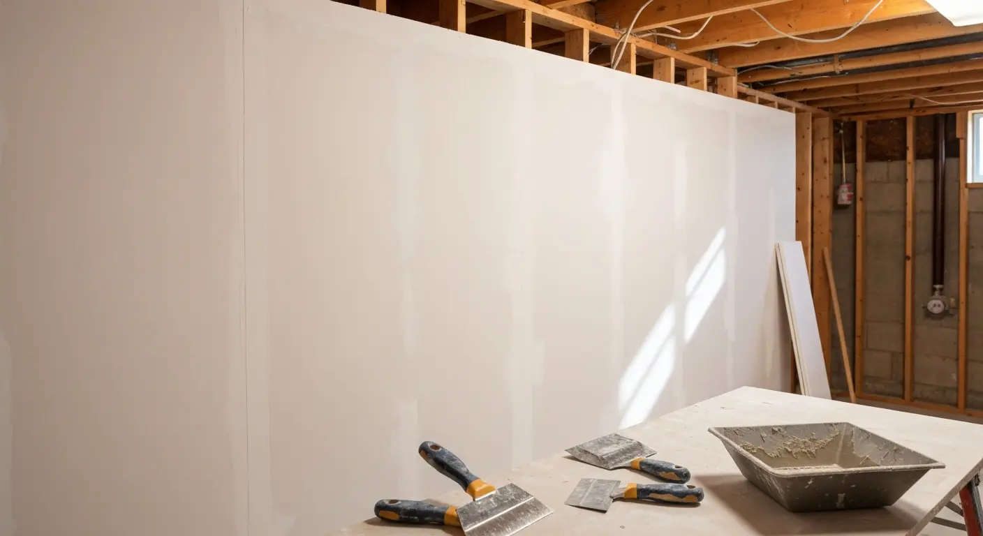 Drywall installation and finishing