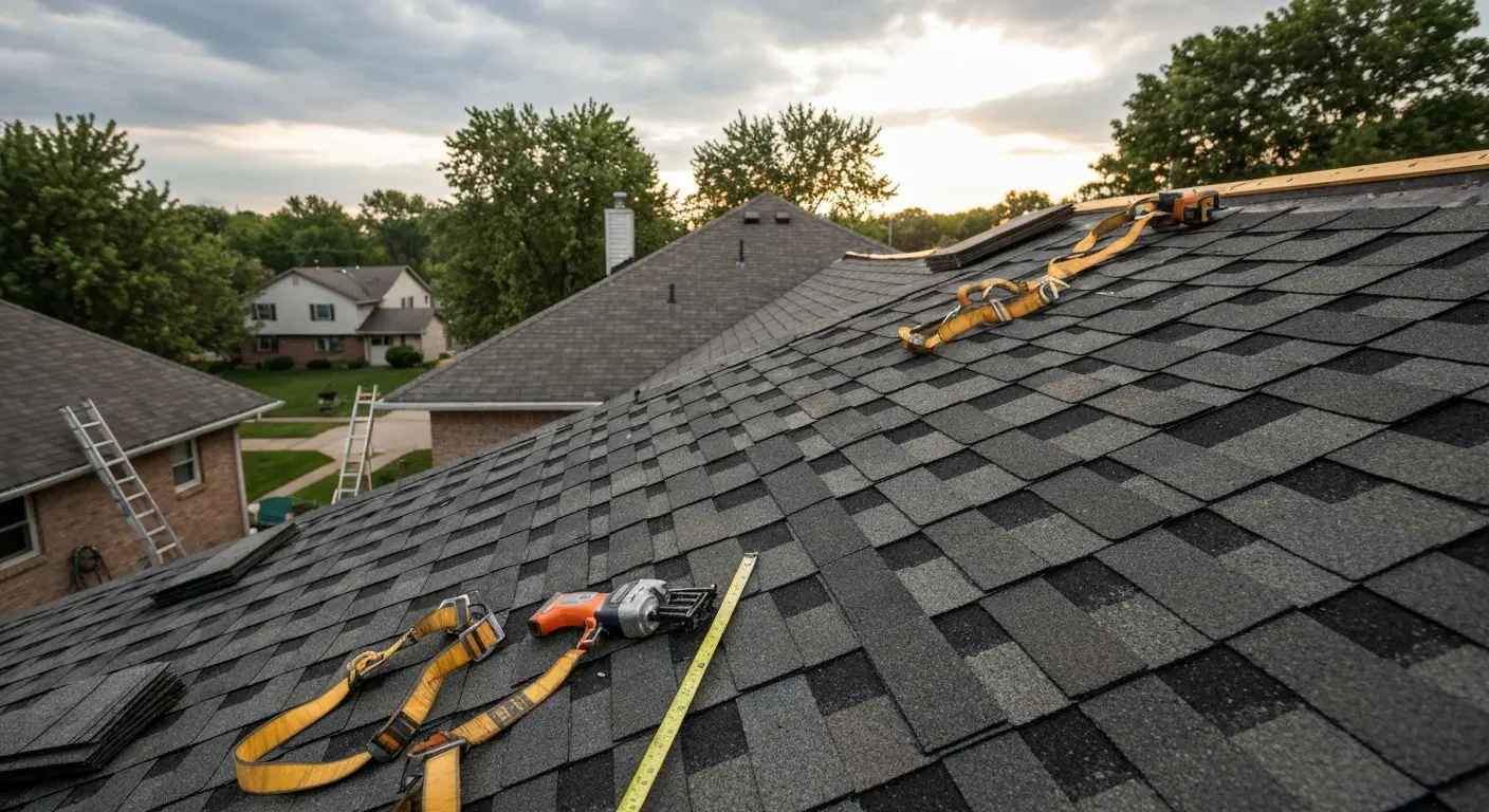 Storm damage repair
