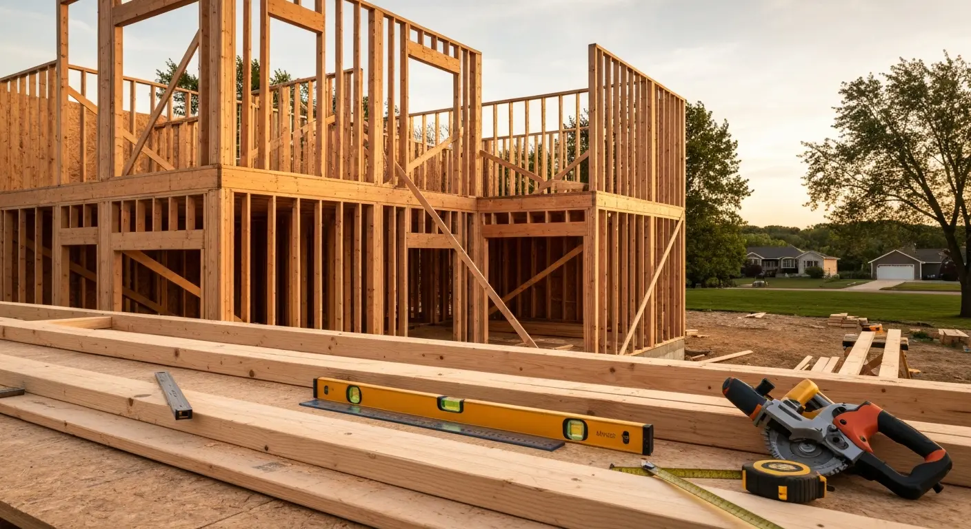 Custom home building project