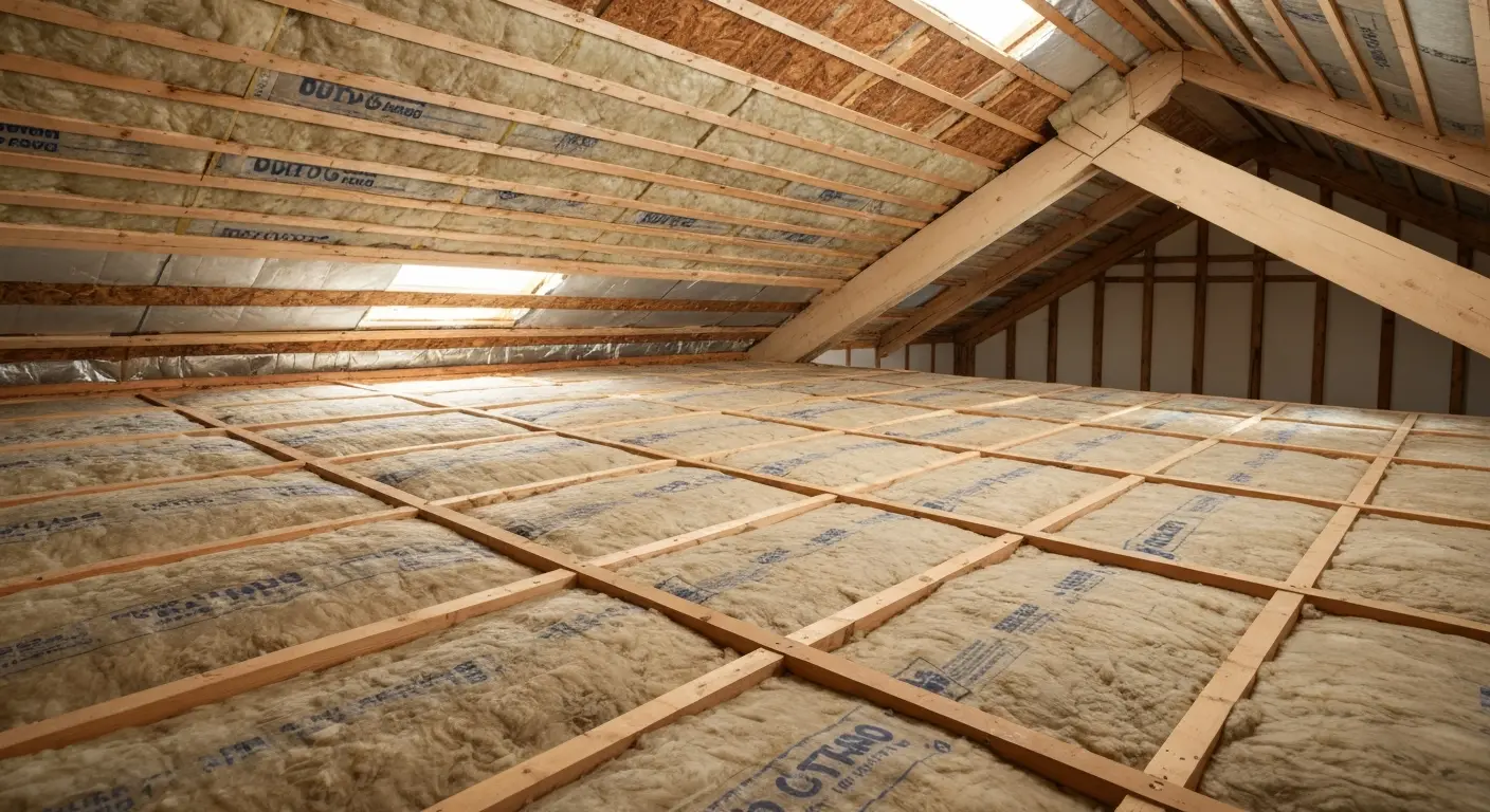 Attic insulation upgrade