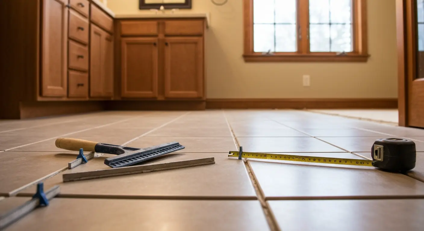 Bathroom flooring project