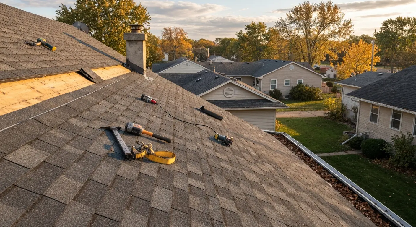 Roof repair service