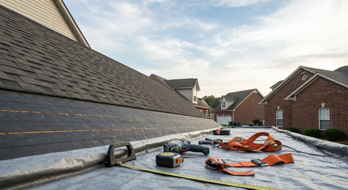 Storm damage repair