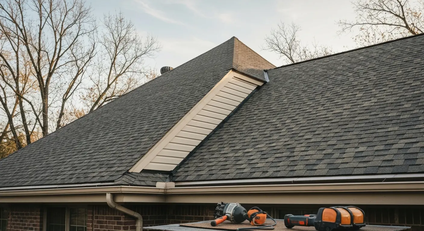 Roof replacement project
