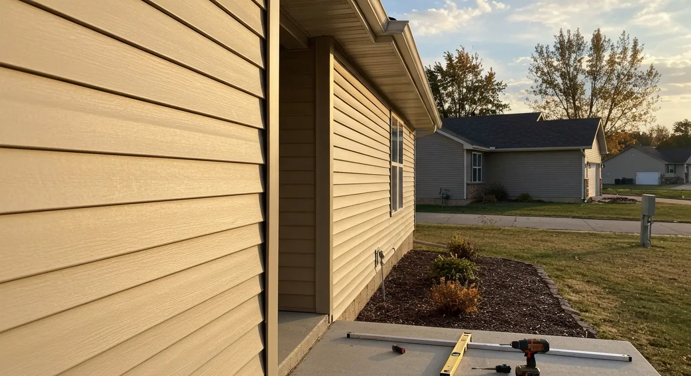 Siding installation
