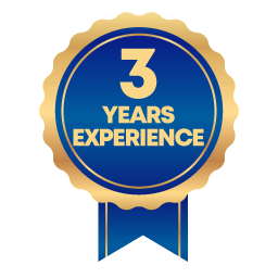 3+ Years Experience Icon