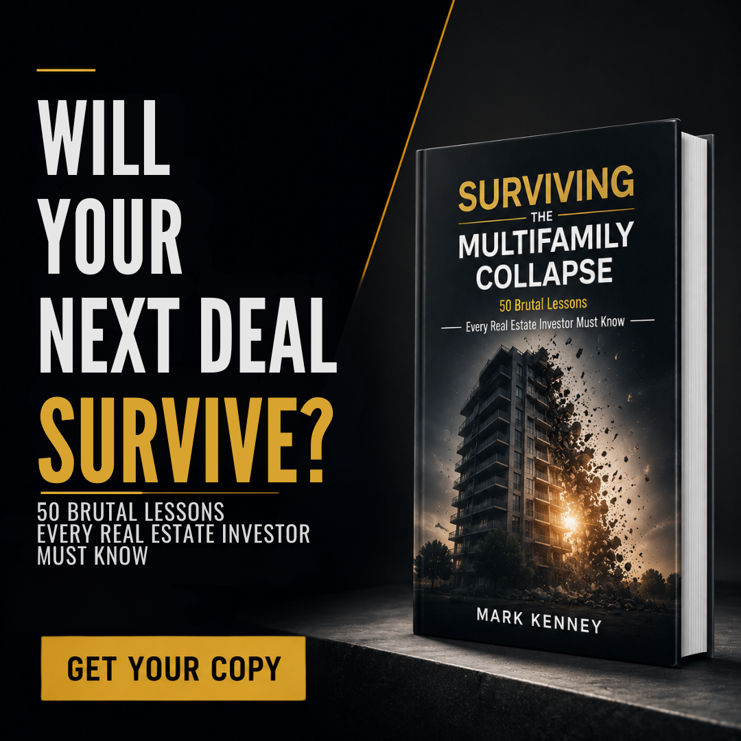 Surviving the Multifamily Collapse book cover by Mark Kenney