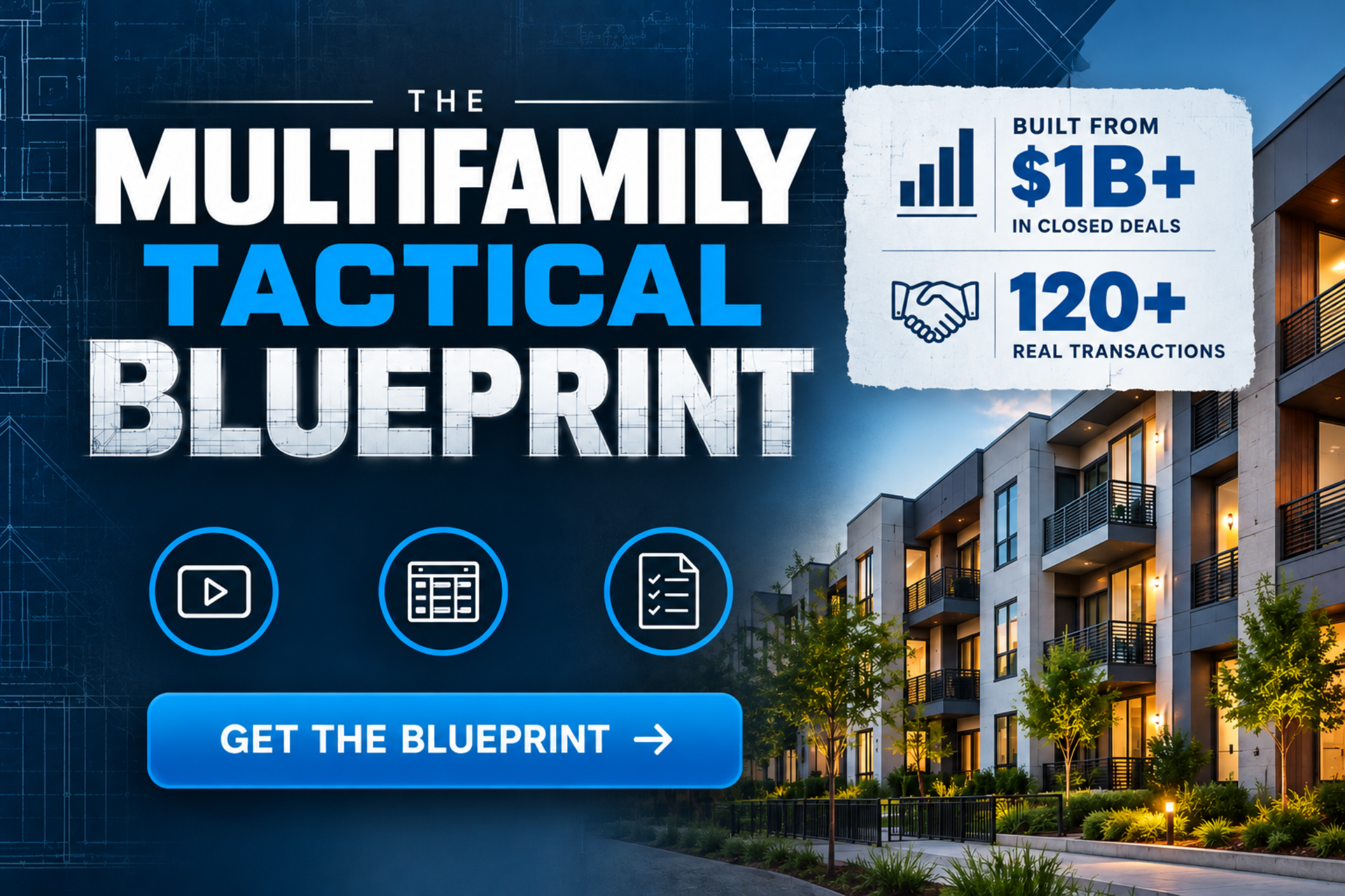 The Blueprint multifamily training and Smart Apartment Analyzer