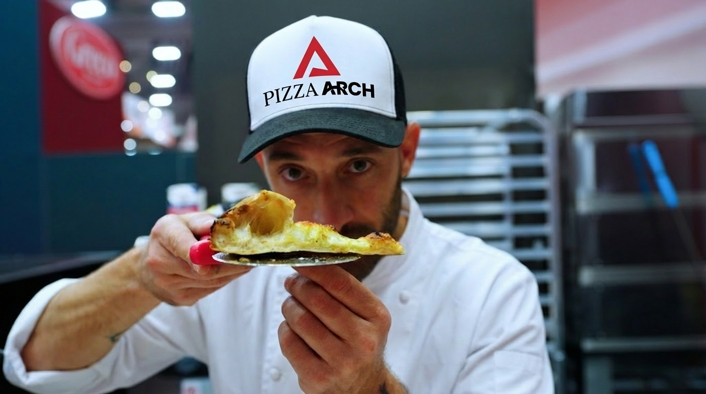 PizzaArch cooking with LaBestia and ONICE powerful pizza ovens 