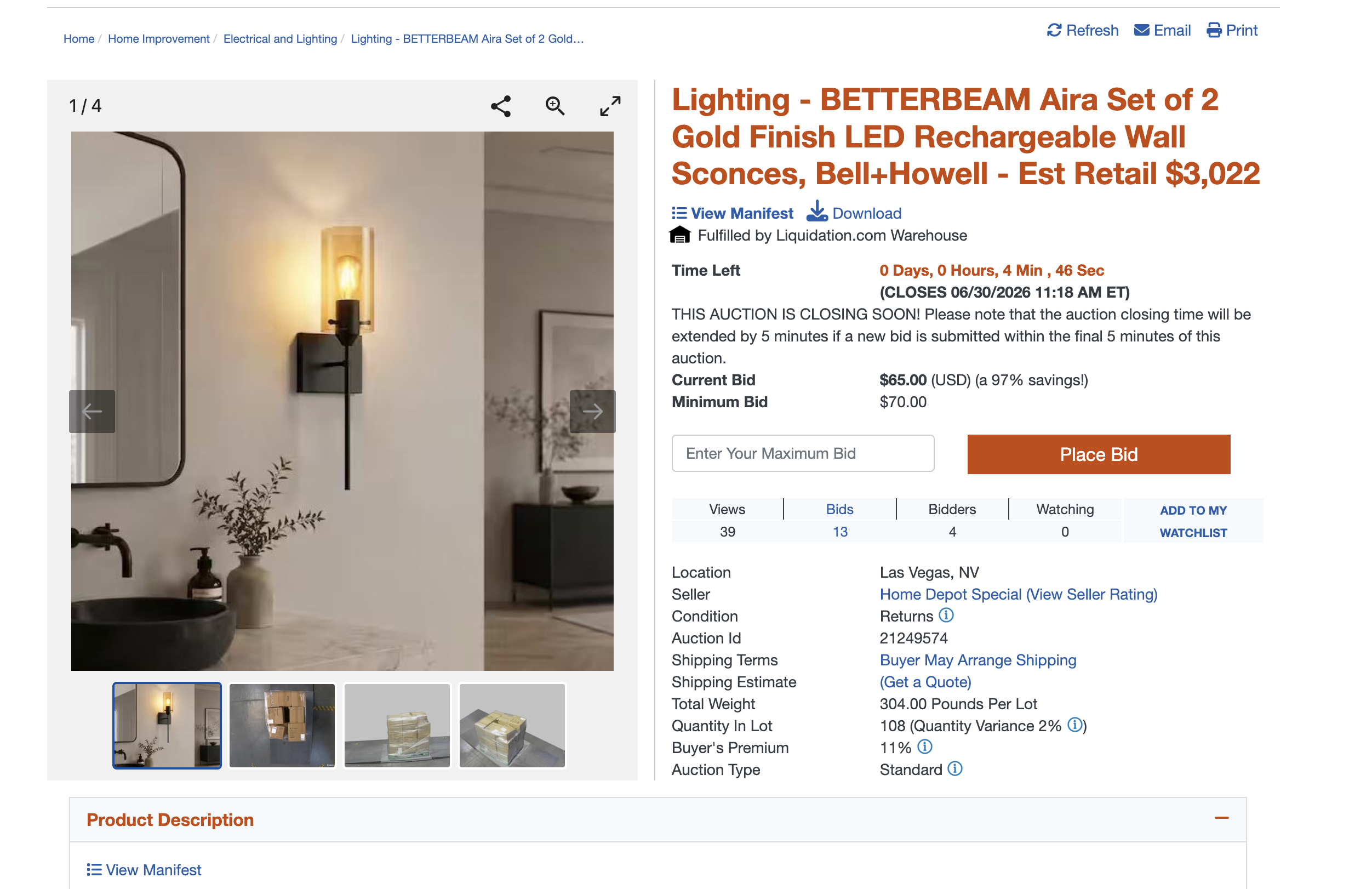 LED Wall Sconces