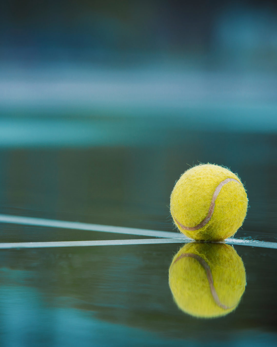 Une balle de tennis