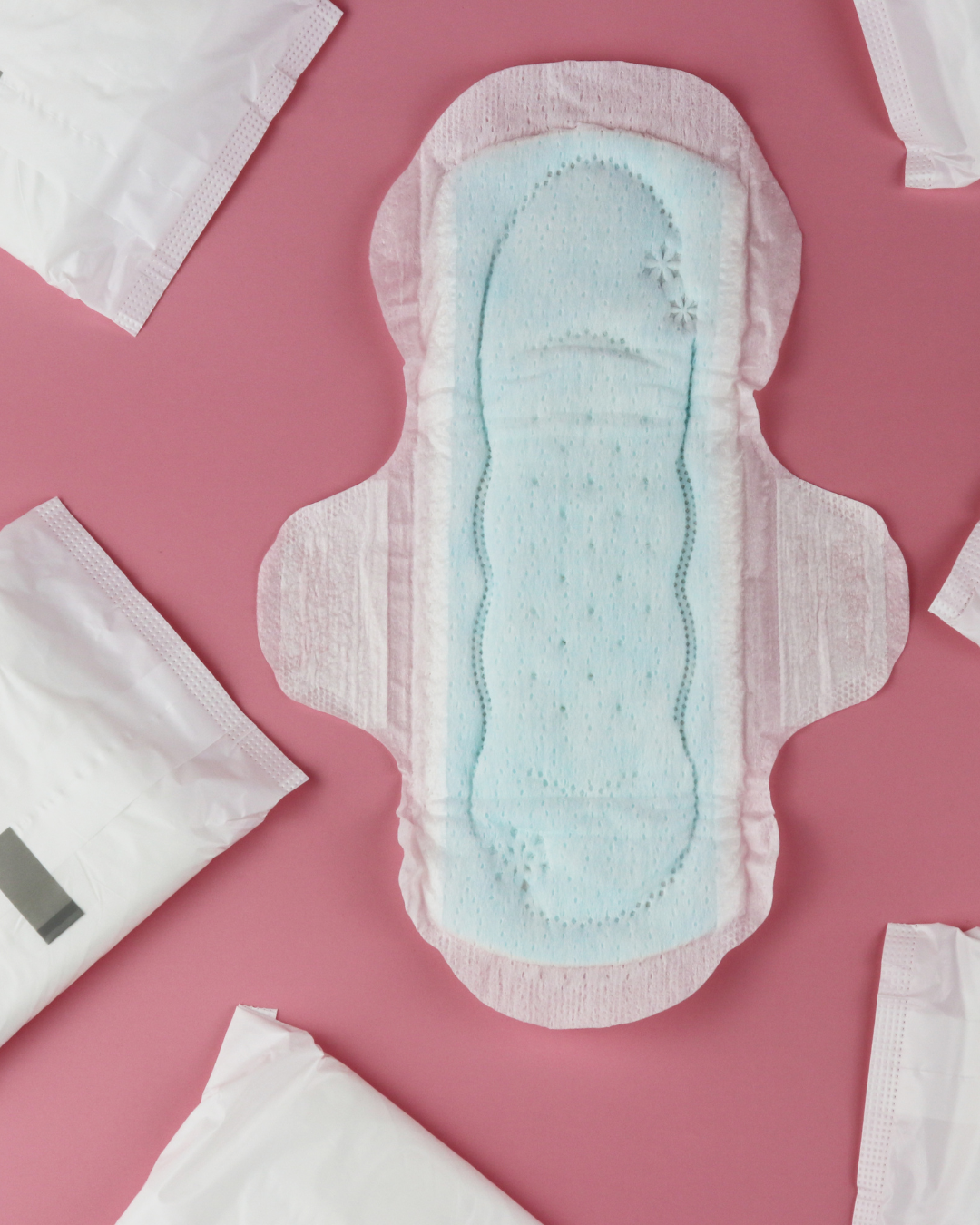 Une serviette sanitaire