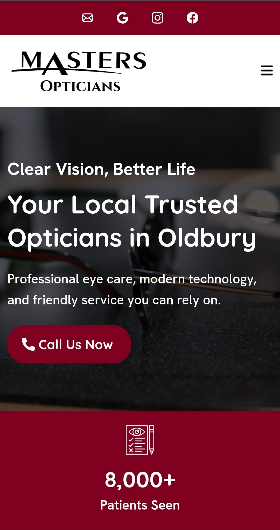 Mobile website built by TekLyft
