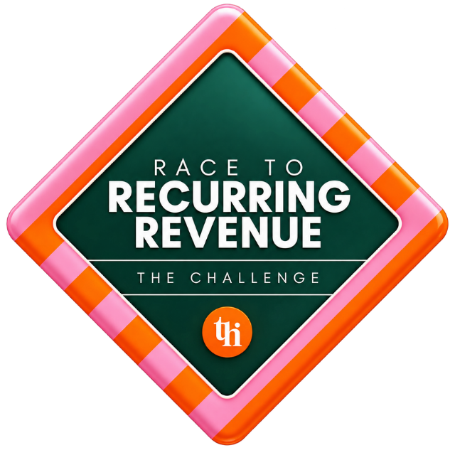 Race to Recurring Revenue. The Challenge.