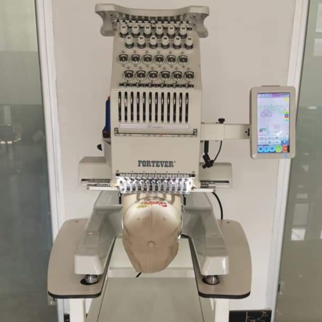 Single-head detail with cap frame