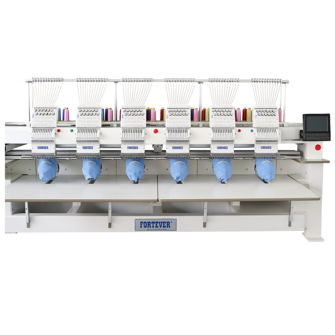 Fortever FT-906H / 1206H / 1506H multi-head high-speed tubular embroidery machine