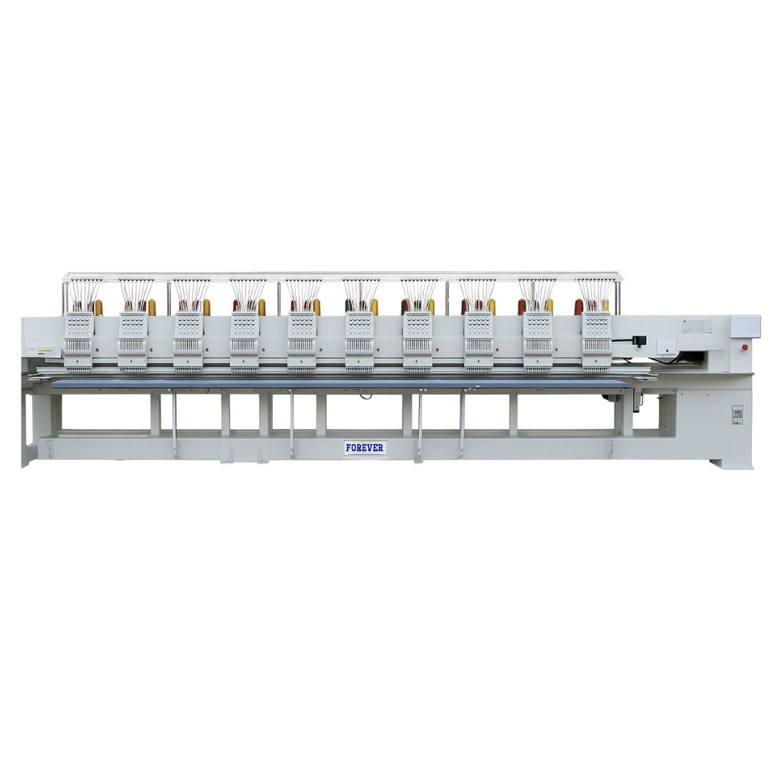 Fortever FT-912H / 1212H / 1512H multi-head high-speed tubular embroidery machine