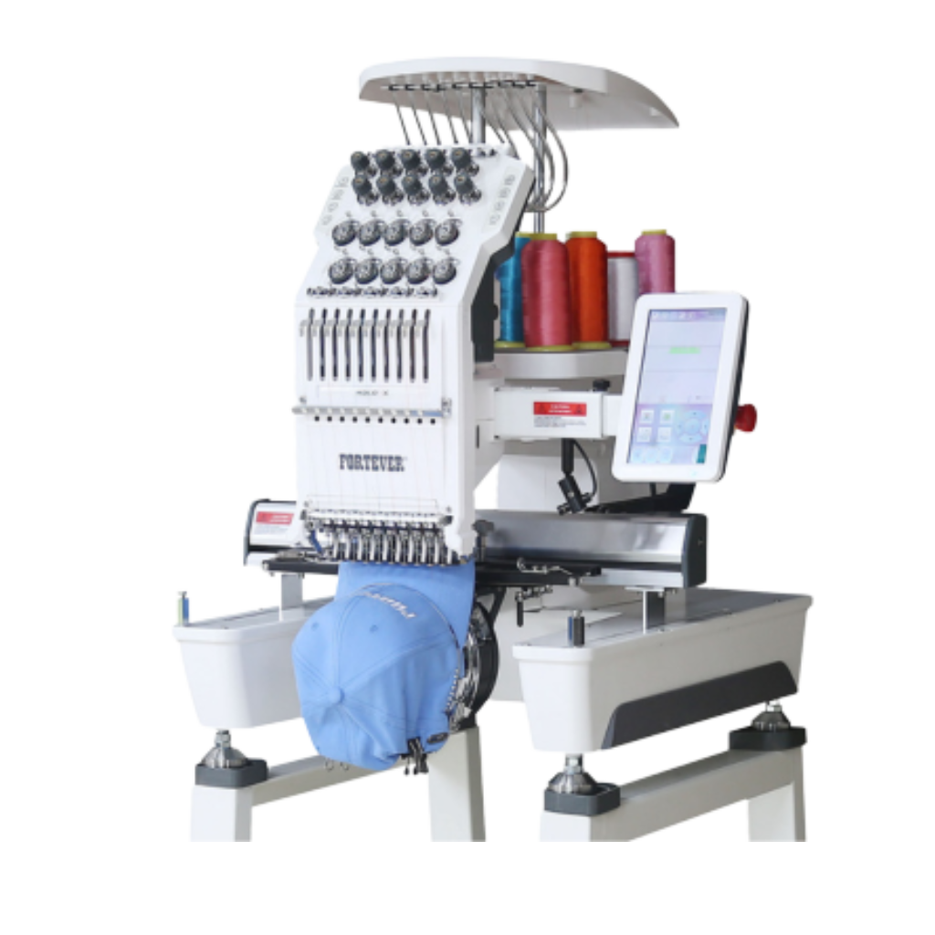 IEND industrial embroidery machine — transparent PNG