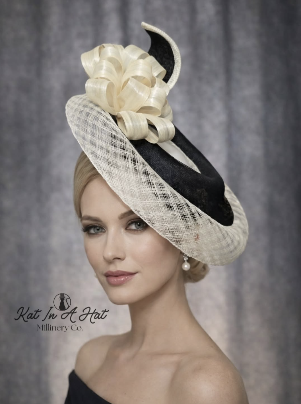 Kat In A Hat Millinery Co. — bespoke hat 13