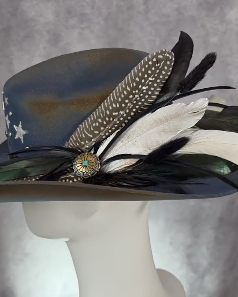 Kat In A Hat Millinery Co. — bespoke hat 12