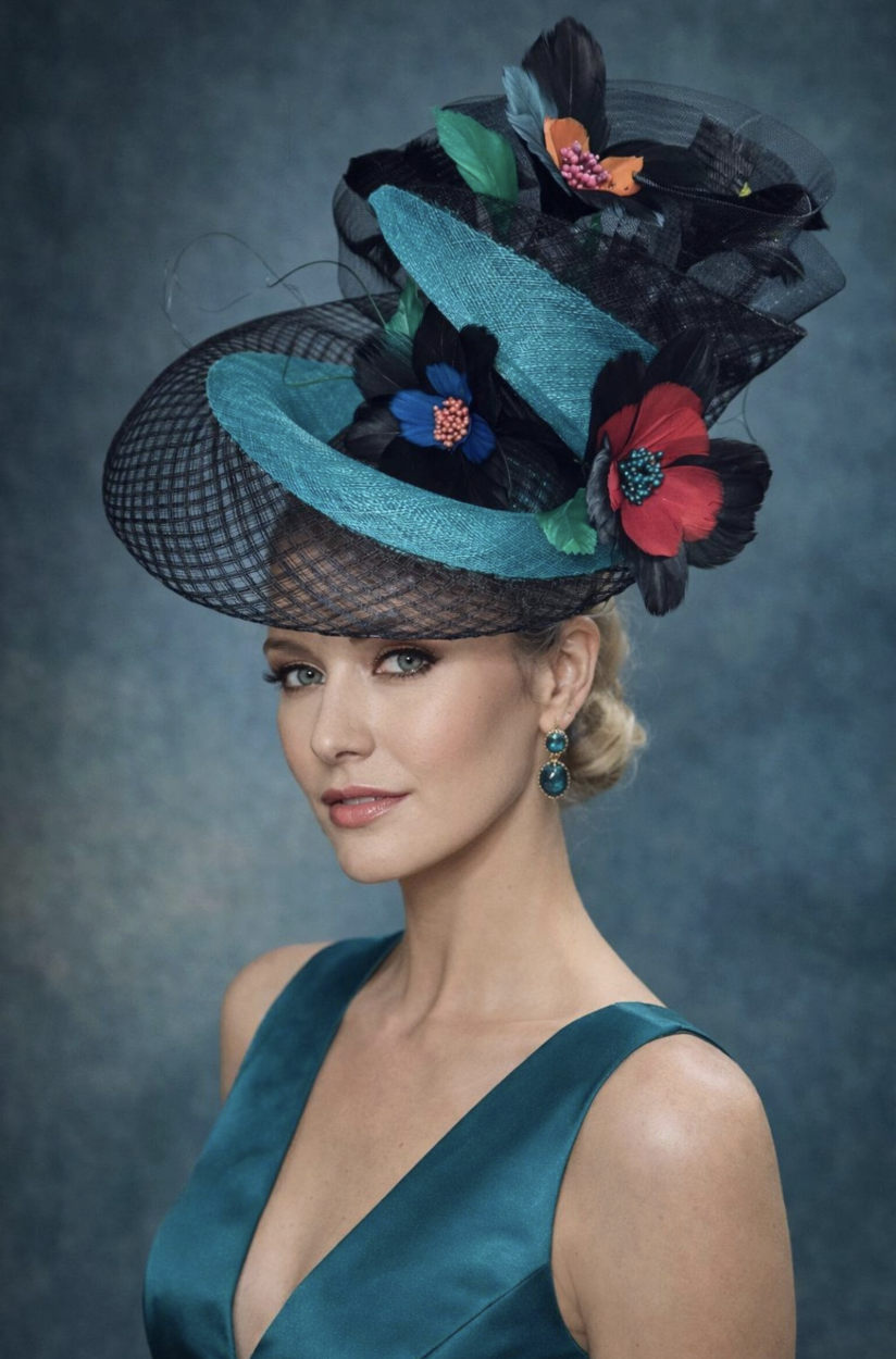 Kat In A Hat Millinery Co. — bespoke hat 07