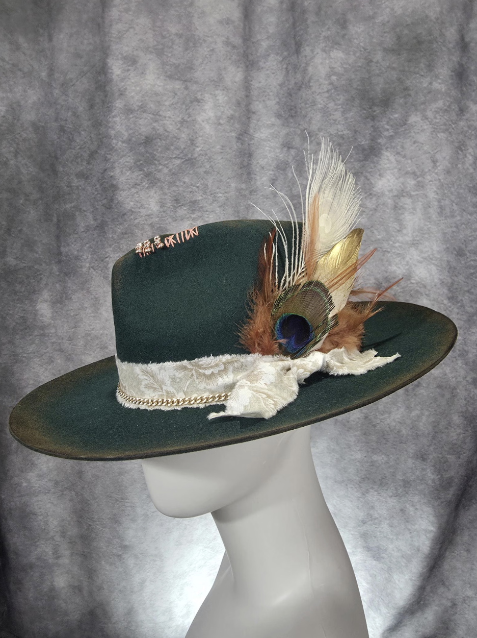 Kat In A Hat Millinery Co. — bespoke hat 10
