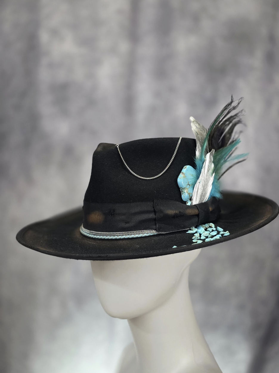 Kat In A Hat Millinery Co. — bespoke hat 09