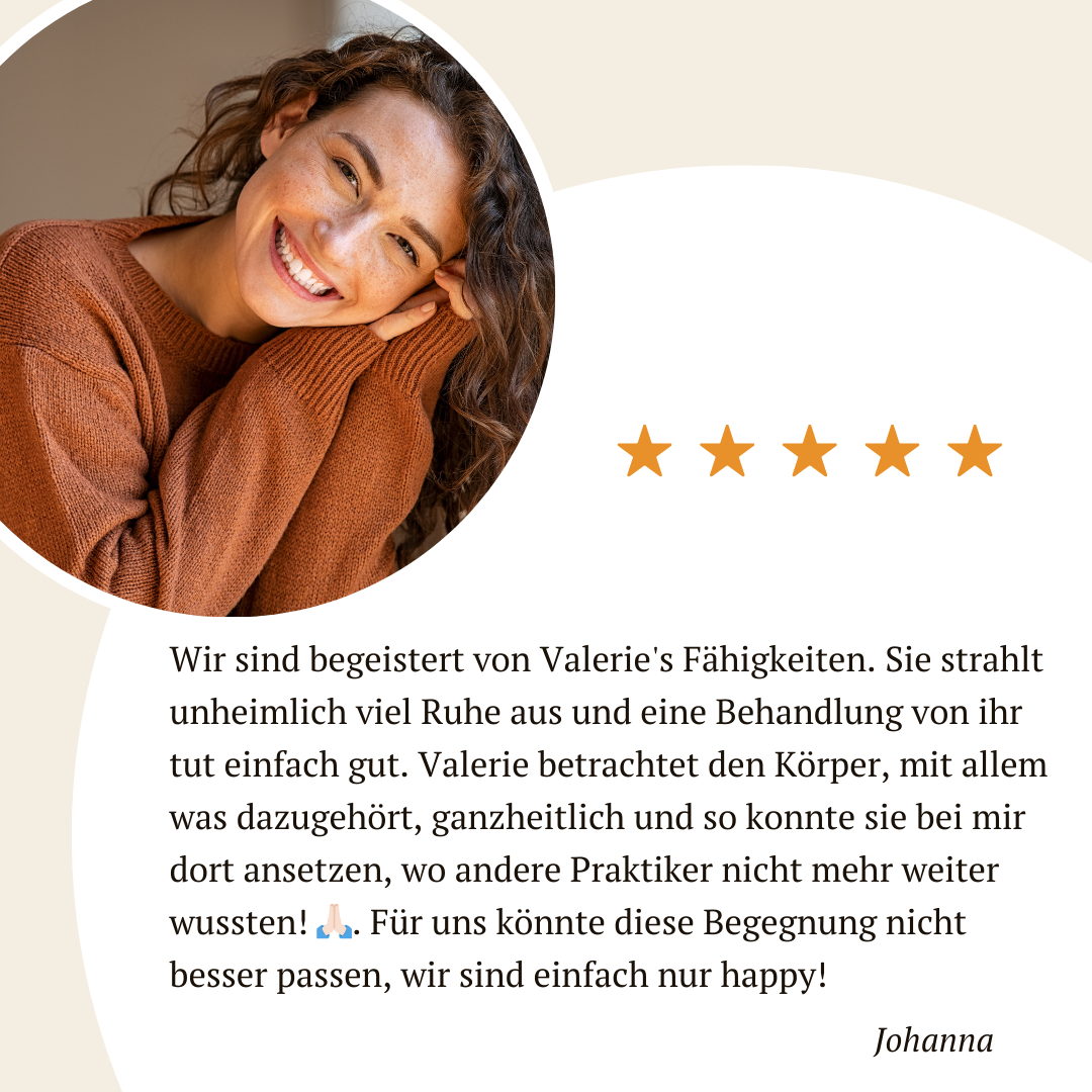 Patientinnenstimme zu Valerie Caspary