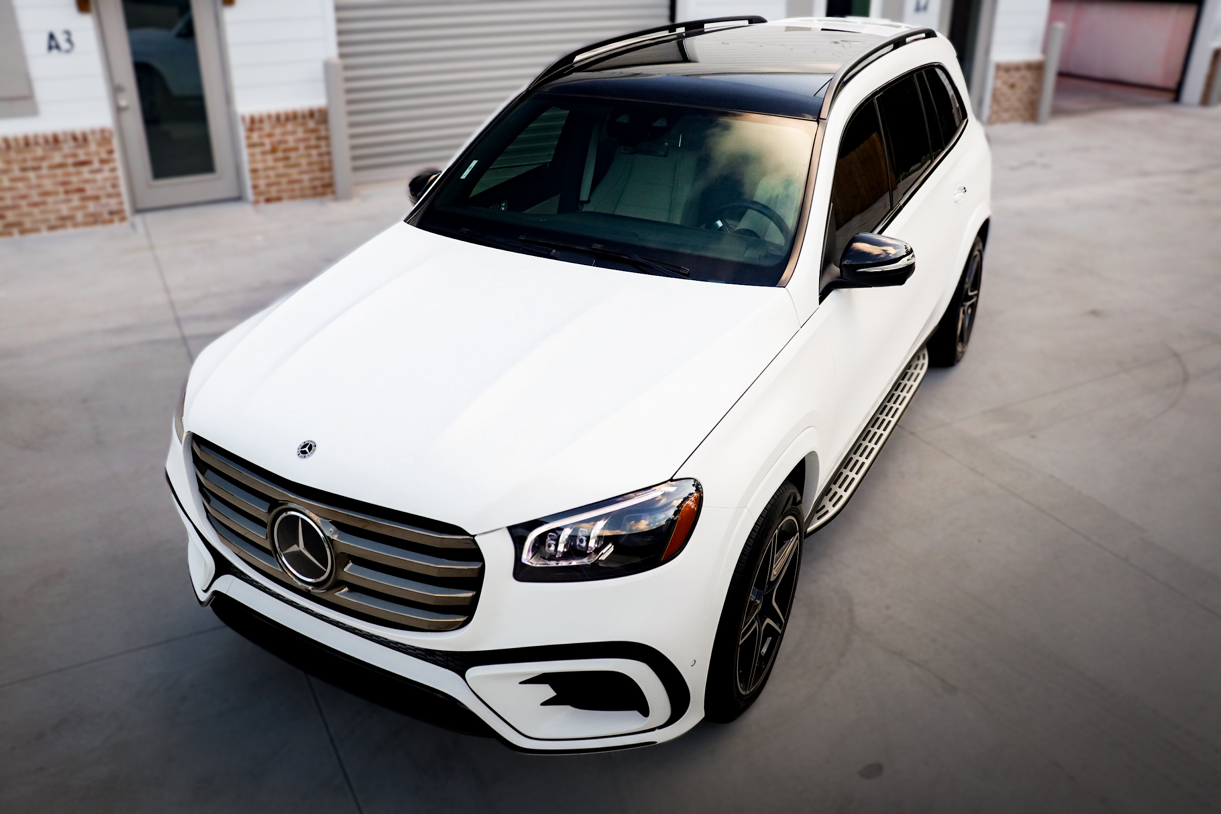 Mercedes Window Tint Completed by LUX Customs