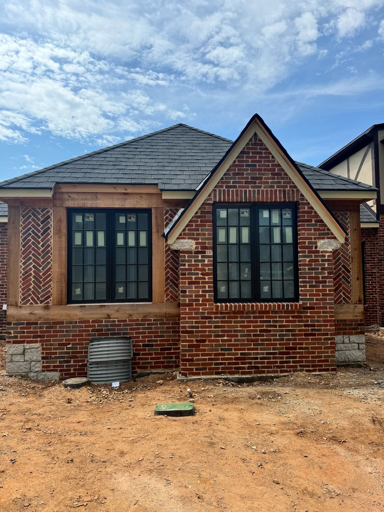 Brick and stone masonry project