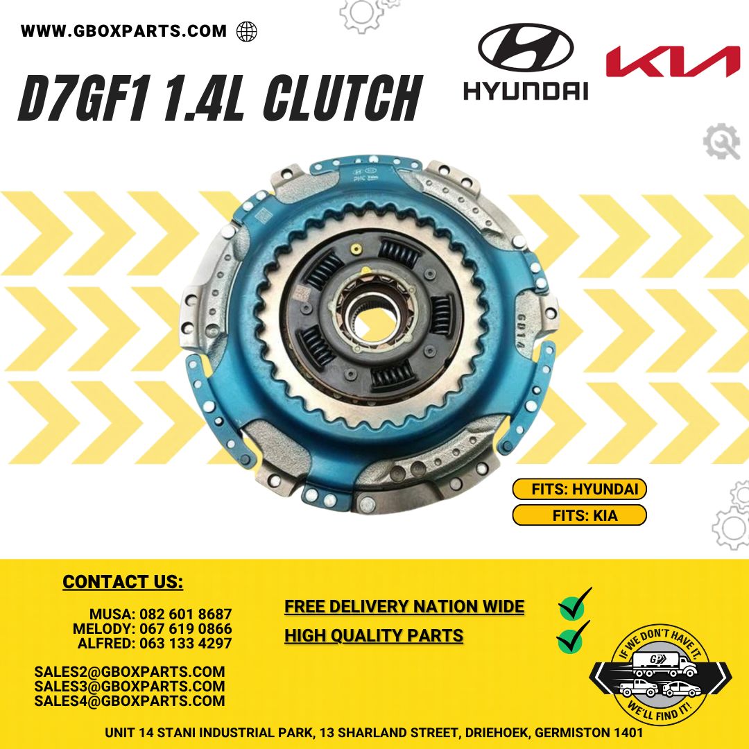 D7GF1 1.6L 2.0L and 1.4L Clutch Assembly