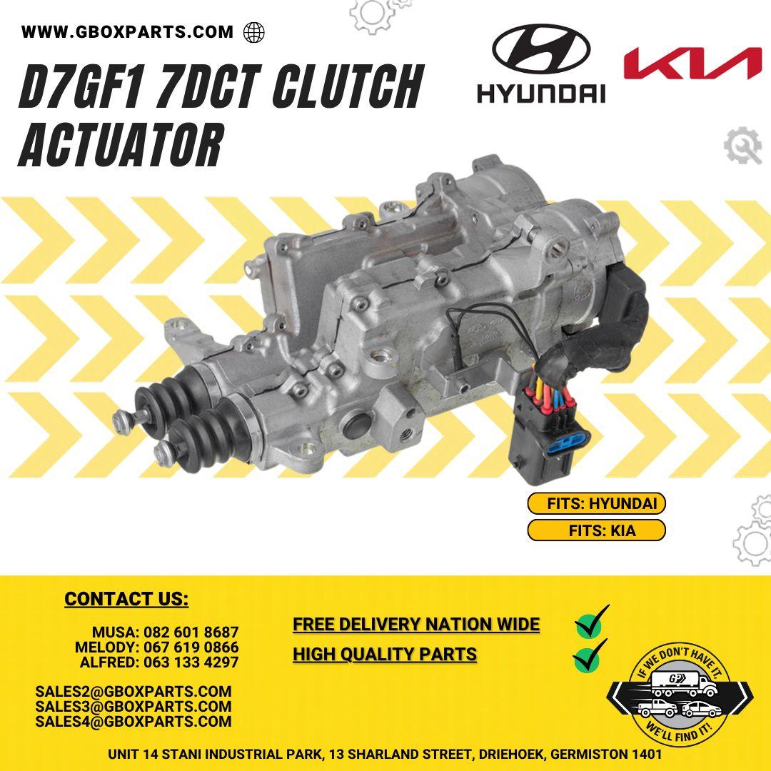 Hyundai and Kia D7GF1 7DCT Parts Available