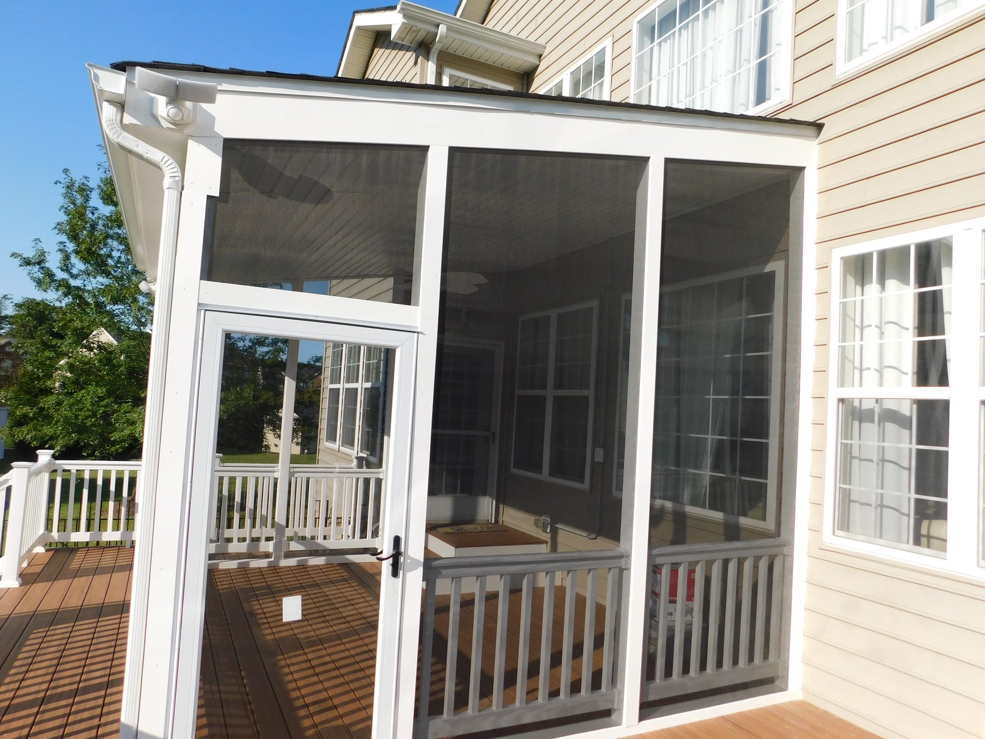 Maryland Decks and Hardscape porch project