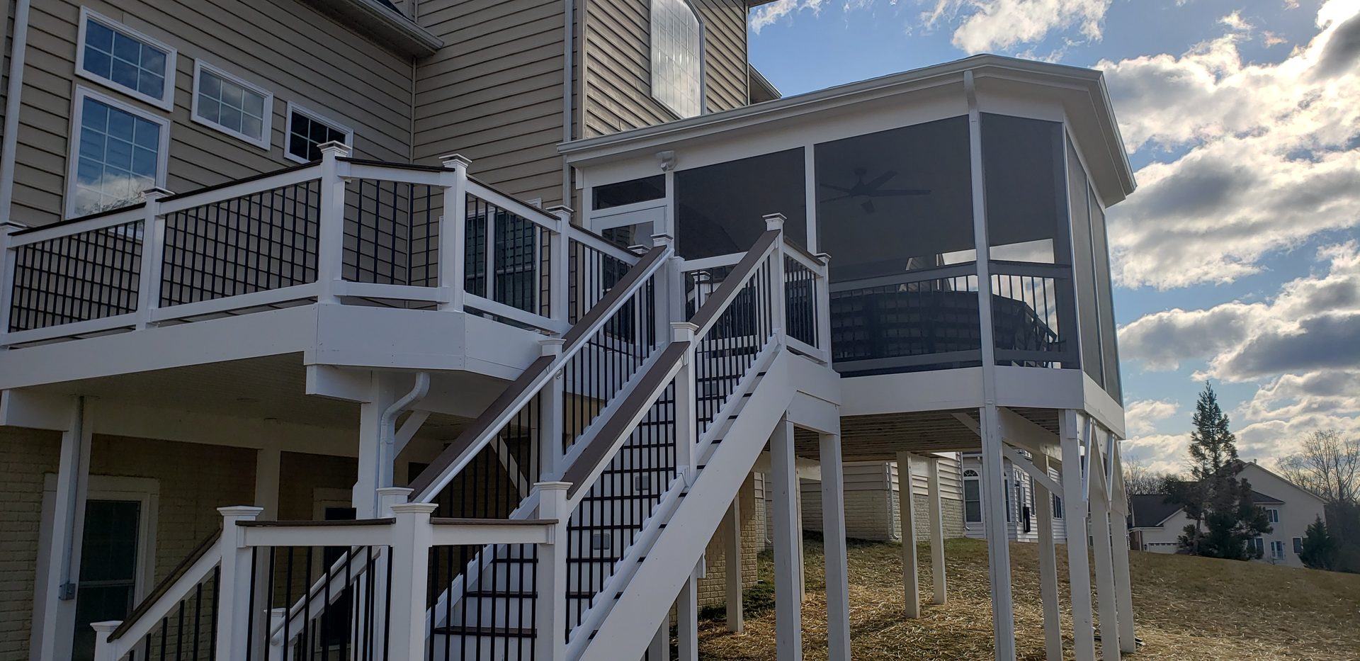 Maryland Decks and Hardscape porch project