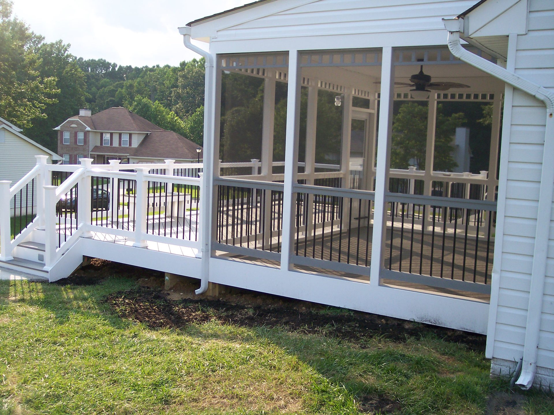 Maryland Decks and Hardscape porch project