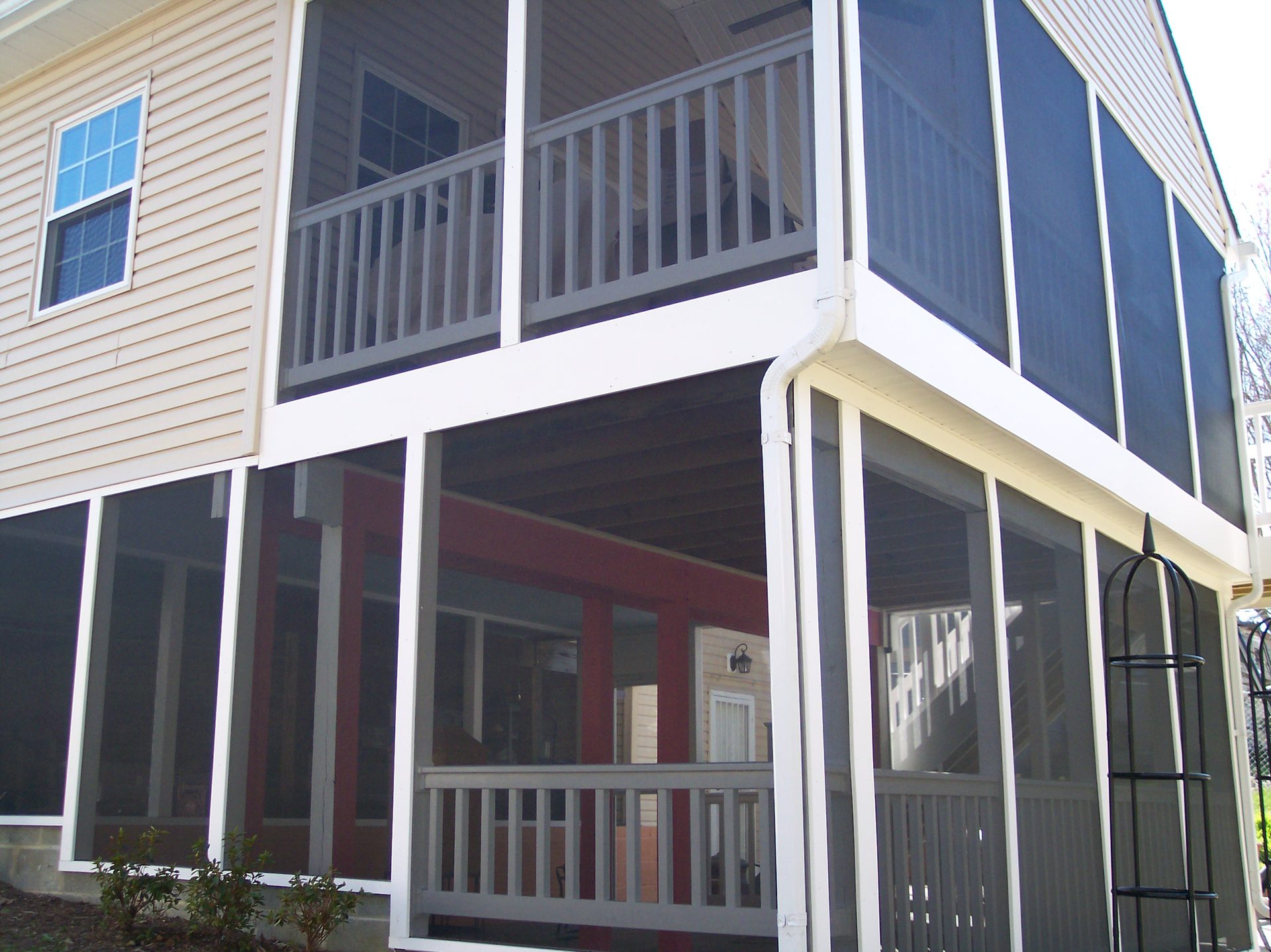 Maryland Decks and Hardscape porch project