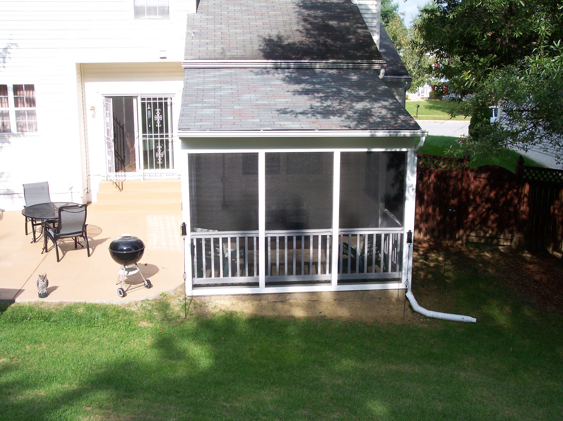 Maryland Decks and Hardscape porch project