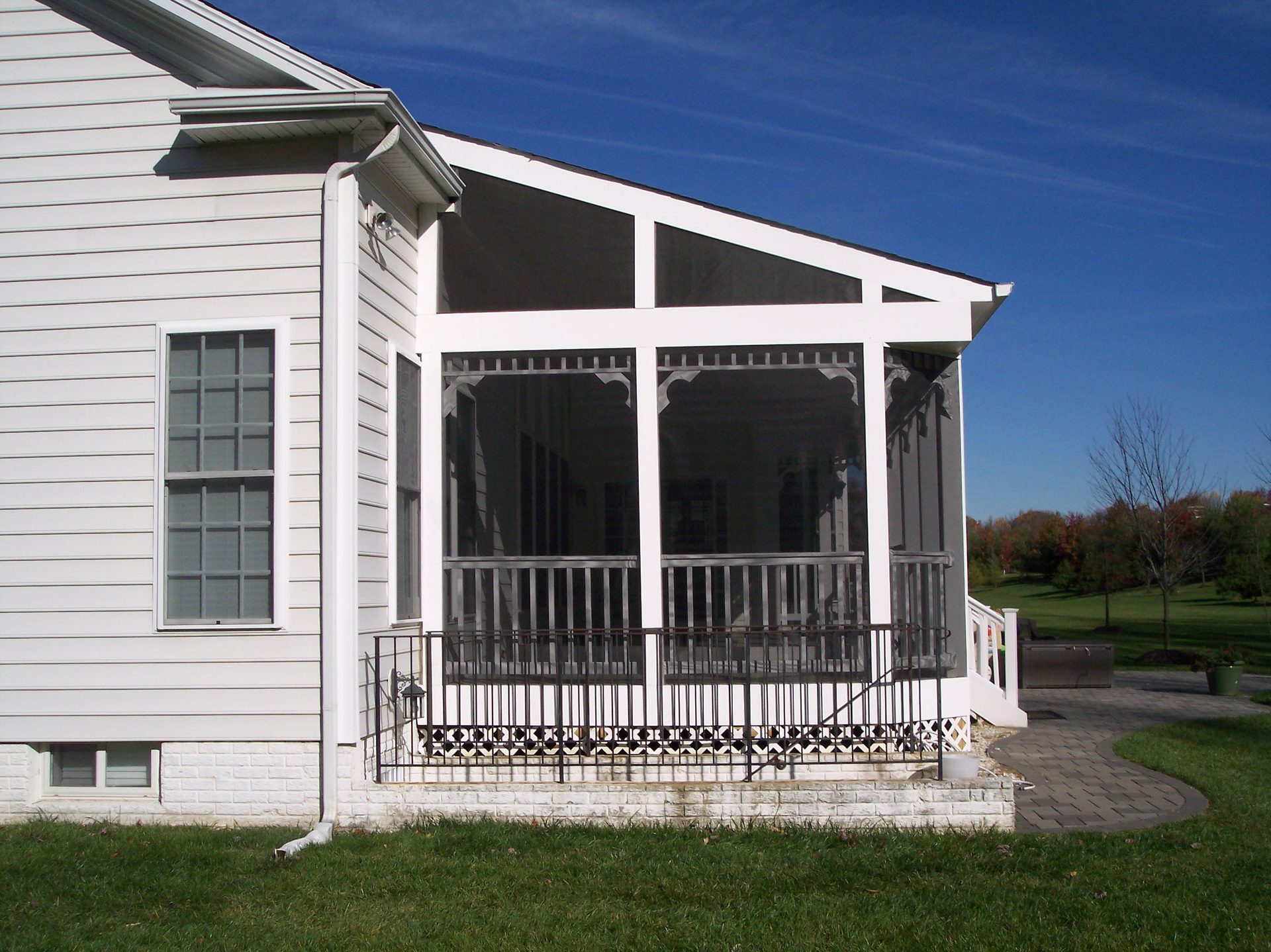 Maryland Decks and Hardscape porch project
