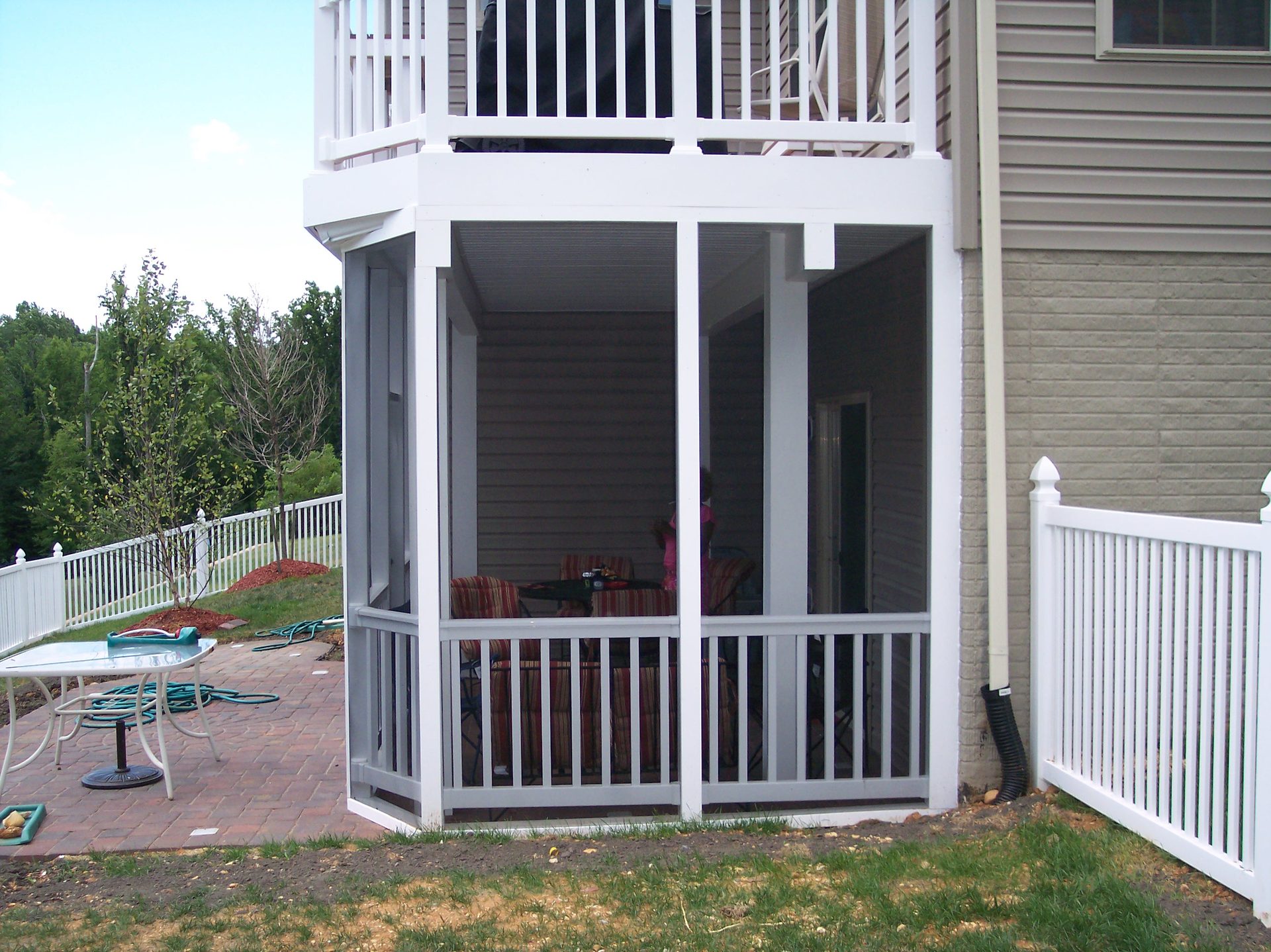 Maryland Decks and Hardscape porch project