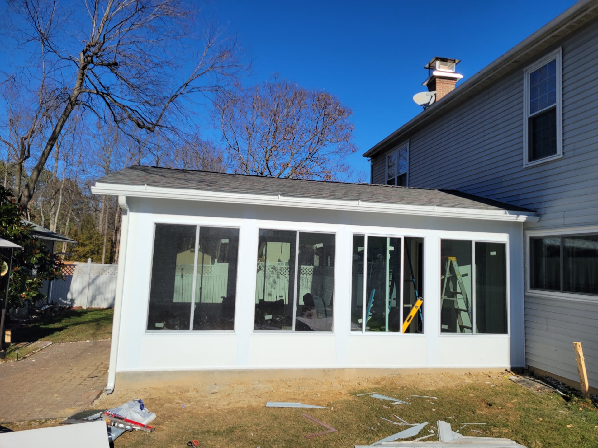 Maryland Decks and Hardscape sunroom project